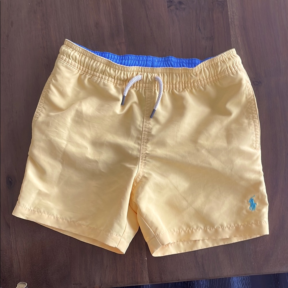 Polo Ralph Lauren boys Yellow Swim Shorts size 6